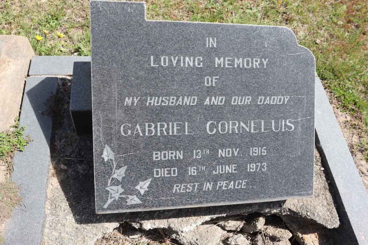 CORNELIUS Gabriel 1915-1973