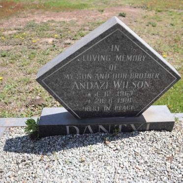 DANTYI Andazi Wilson 1963-1991