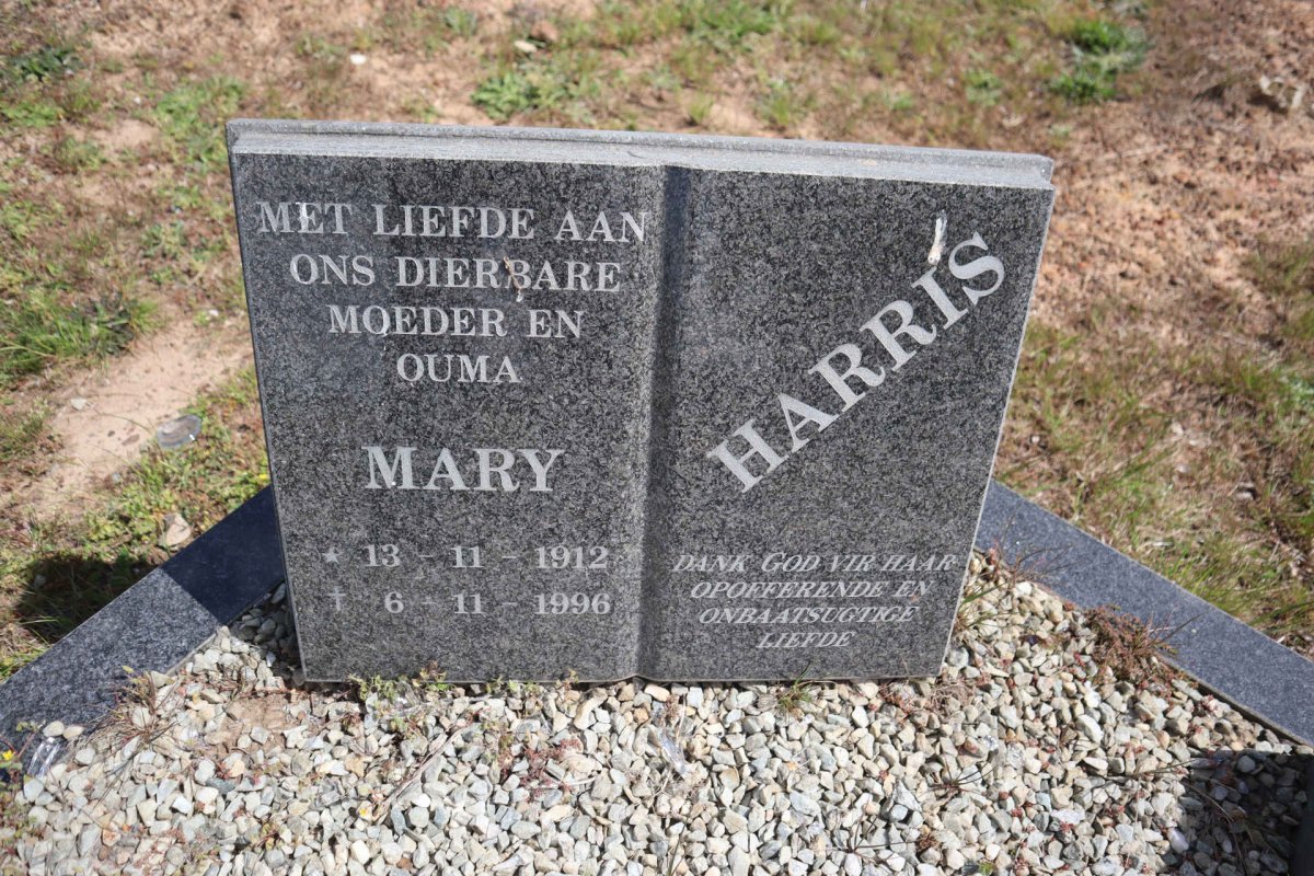 HARRIS Mary 1912-1996