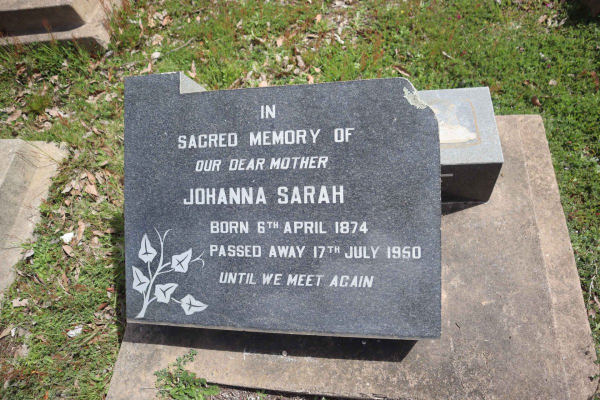 HARTSLIEF Johanna Sarah 1874-1950_1