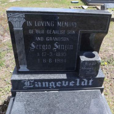 LANGEVELDT Sergio Sinjin 1993-1994