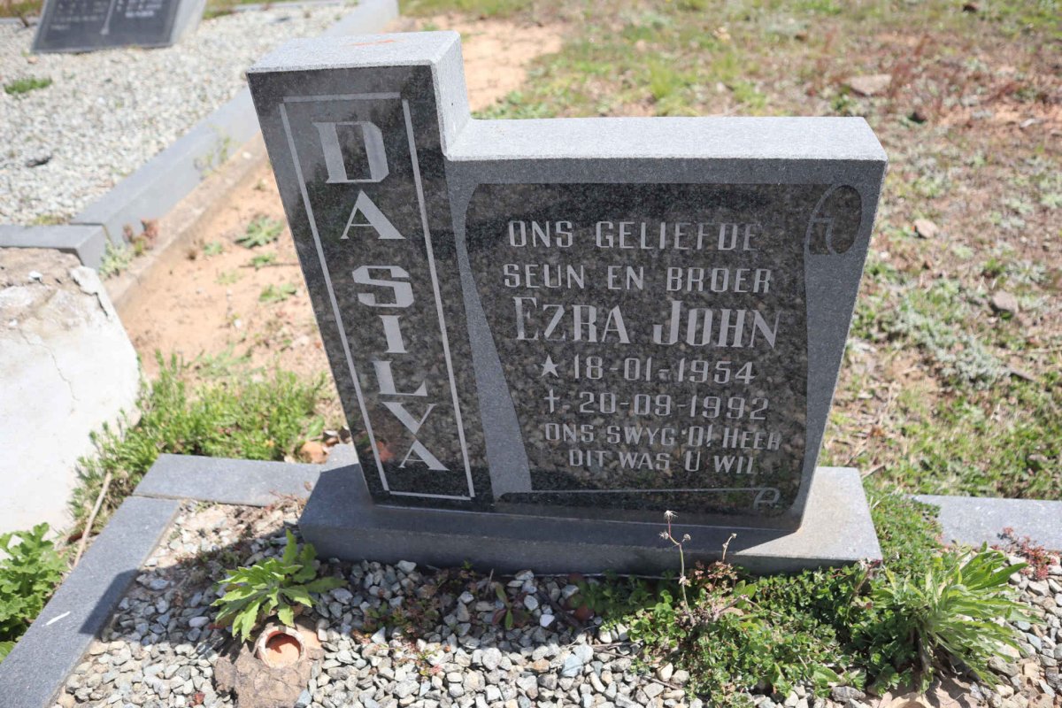 SILVA Ezra John, da 1954-1992