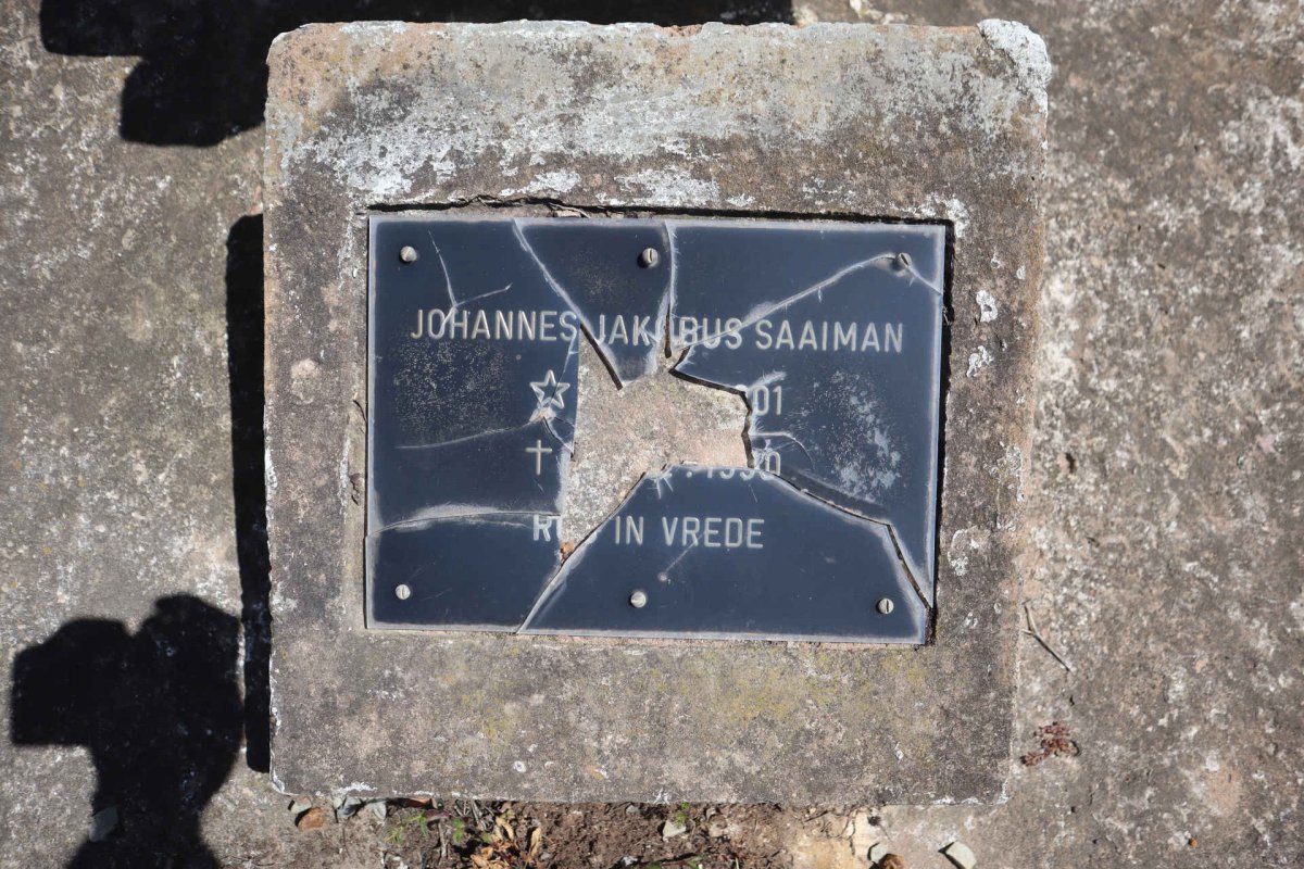 SAAIMAN Johannes Jakobus 
