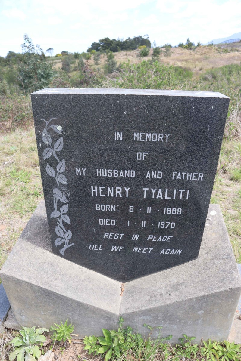 TYALITI Henry 1888-1970