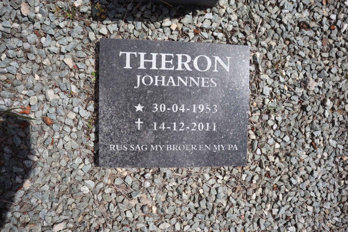 THERON Johannes 1953-2011