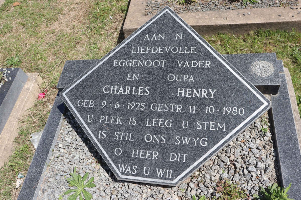 ? Charles Henry 1925-1980