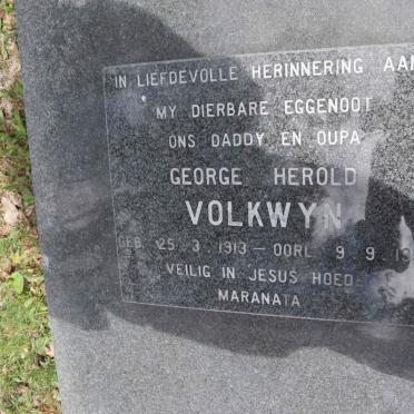 VOLKWYN George Herold 191-1996