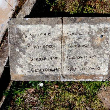 WITBOOI Niklaas 1908-2004 & Caroline 1909-?