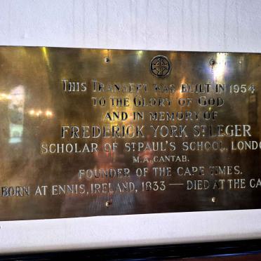 LEGER Frederick York, St. 1833-1901