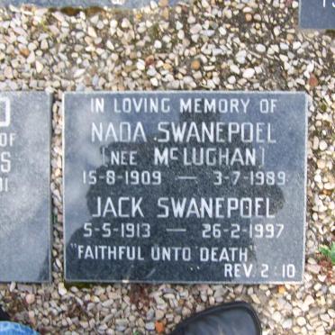 SWANEPOEL Jack 1913-1997 &amp; Nada McLUCHLAN 1909-1989