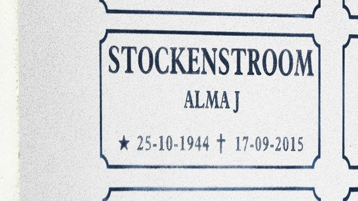STOCKENSTROOM Alma J. 1944-2015