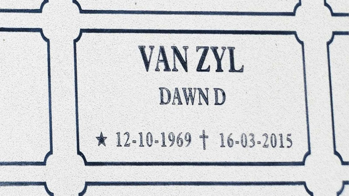 ZYL Dawn D. van 1969-2015