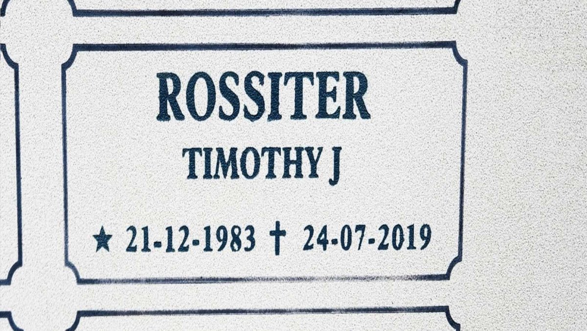 ROSSITER Timothy J. 1983-2019