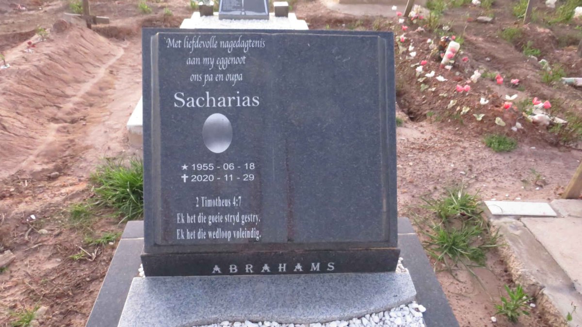 ABRAHAMS Sacharias 1955-2020