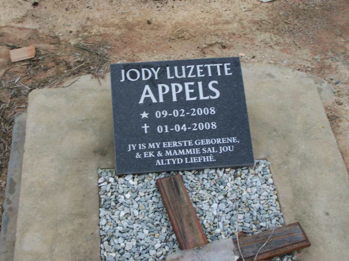 APPELS Jody Luzette 2008-2008