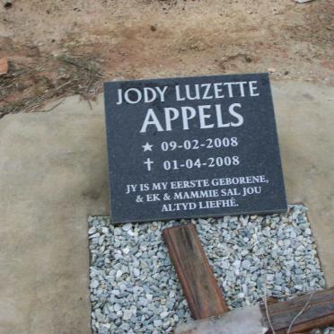 APPELS Jody Luzette 2008-2008