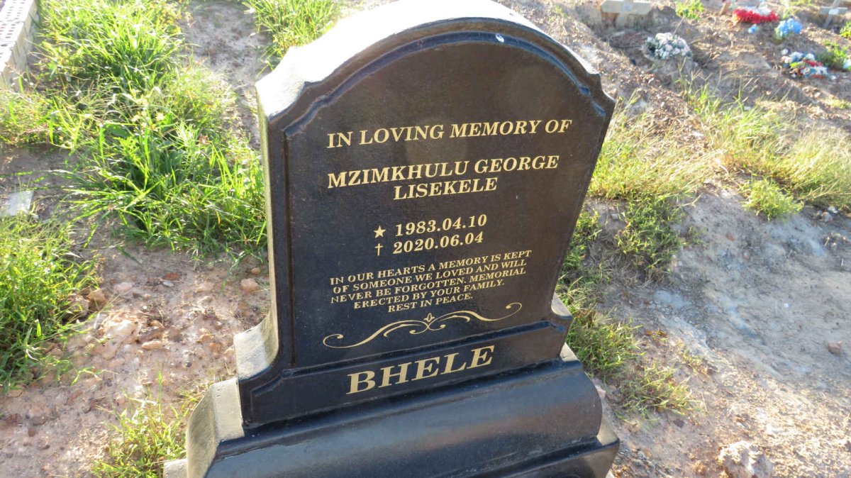 BHELE Mzimkhulu George Lisekele 1983-2020