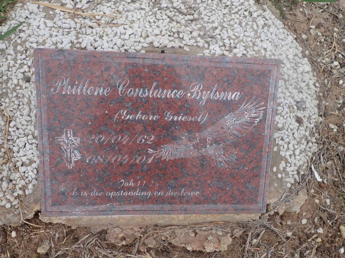 BYLSMA Phillene Constance nee GRIESEL 1962-2001
