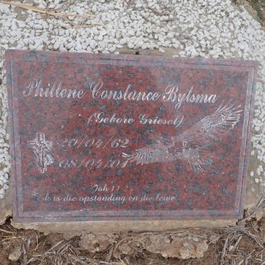 BYLSMA Phillene Constance nee GRIESEL 1962-2001