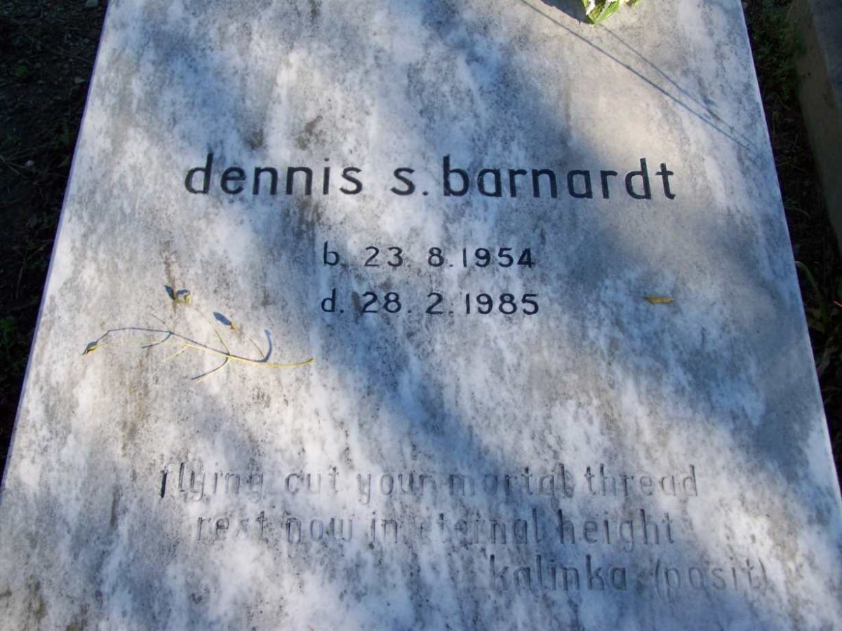 BARNARDT Dennis S. 1954-1985