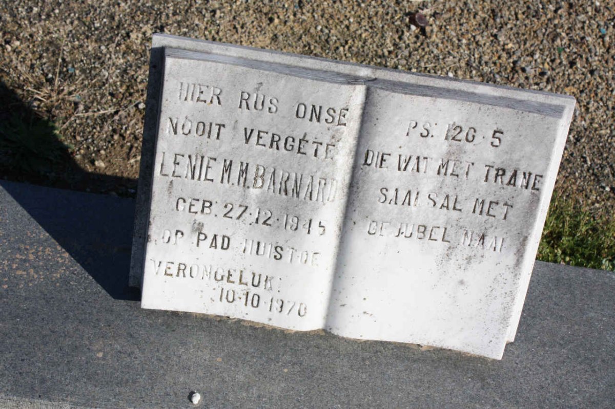 BARNARD Lenie M.M. 1945-1970
