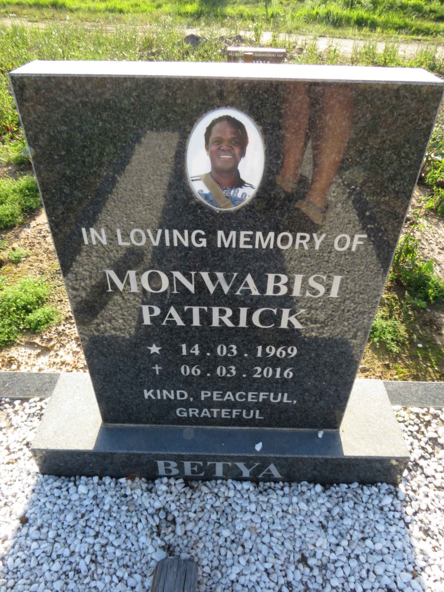 BETYA Monwabisi Patrick 1969-2016