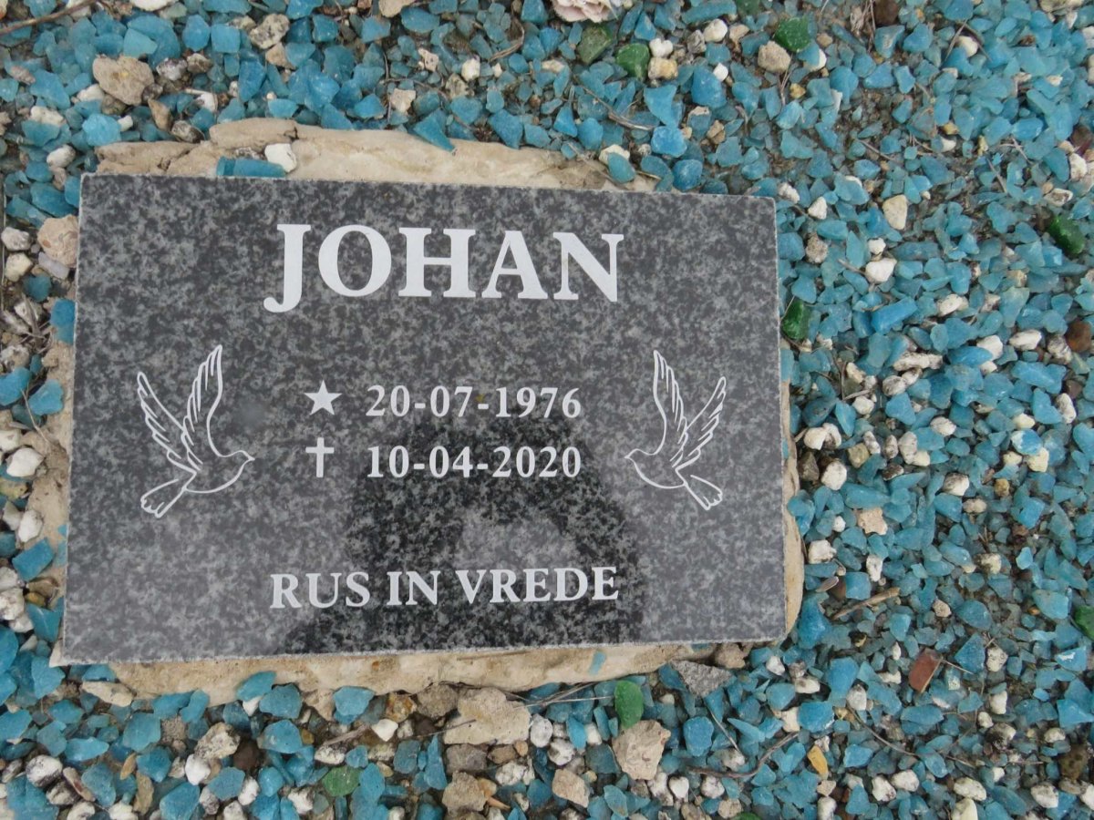 BERG Johan, van der 1976-2020