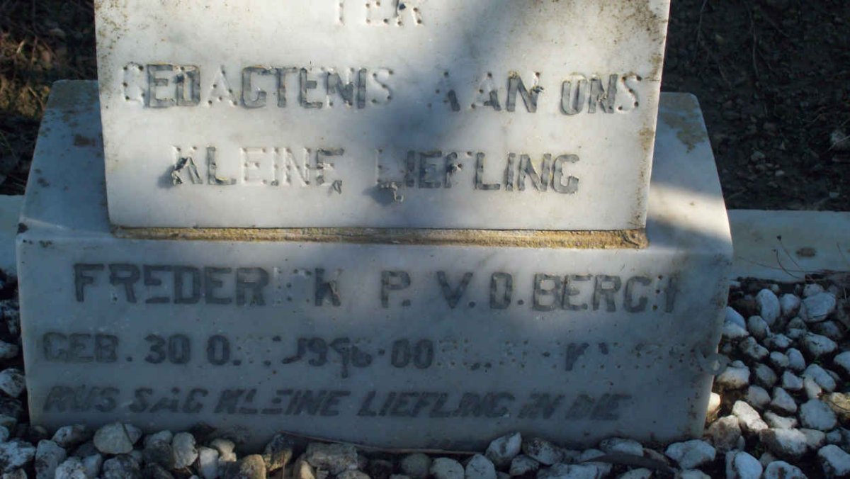 BERGH Frederick P., v.d. 1956-1956