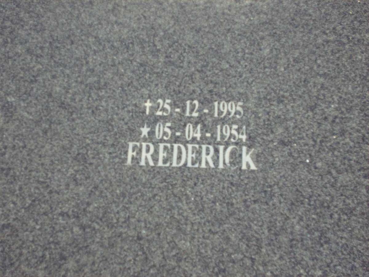 BENEKE Frederick 1954-1995