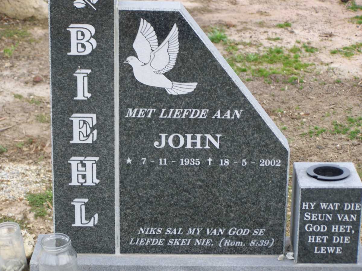BIEHL John 1935-2002