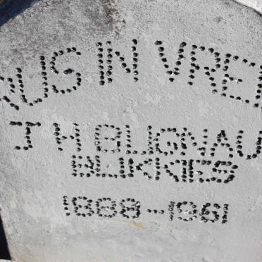 BLIGNAULT J.H. 1888-1961