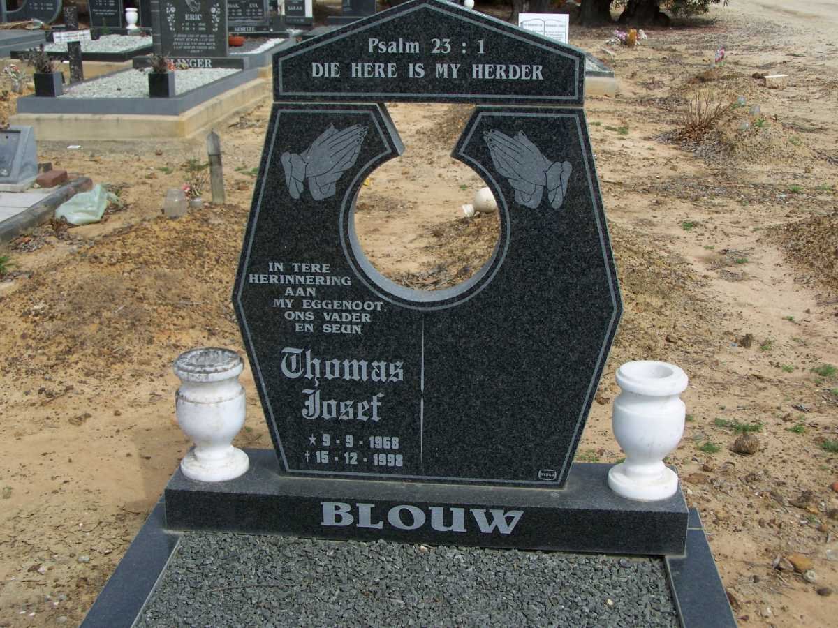 BLOUW Thomas Josef 1968-1998