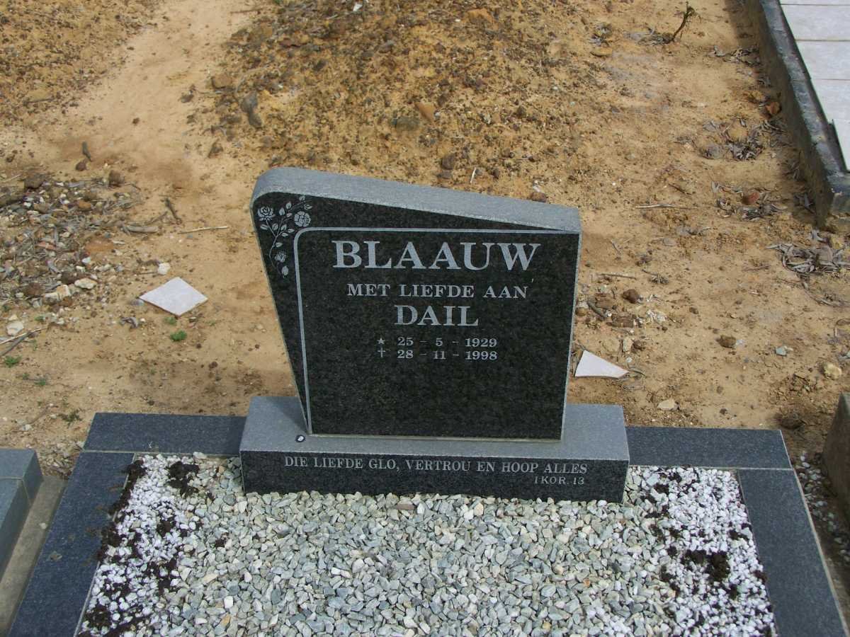 BLAAUW Dail 1929-1998