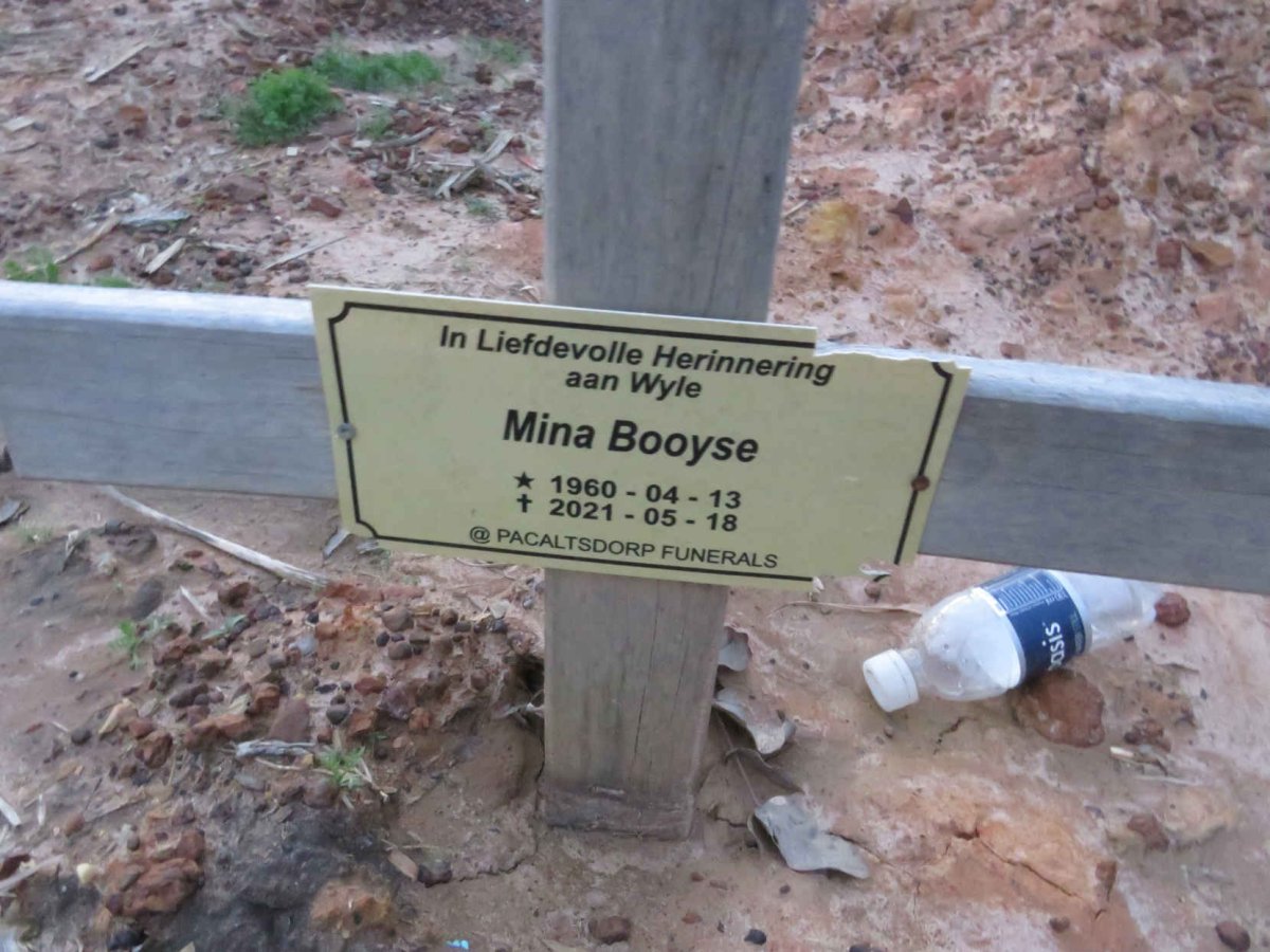 BOOYSE Mina 1960-2021