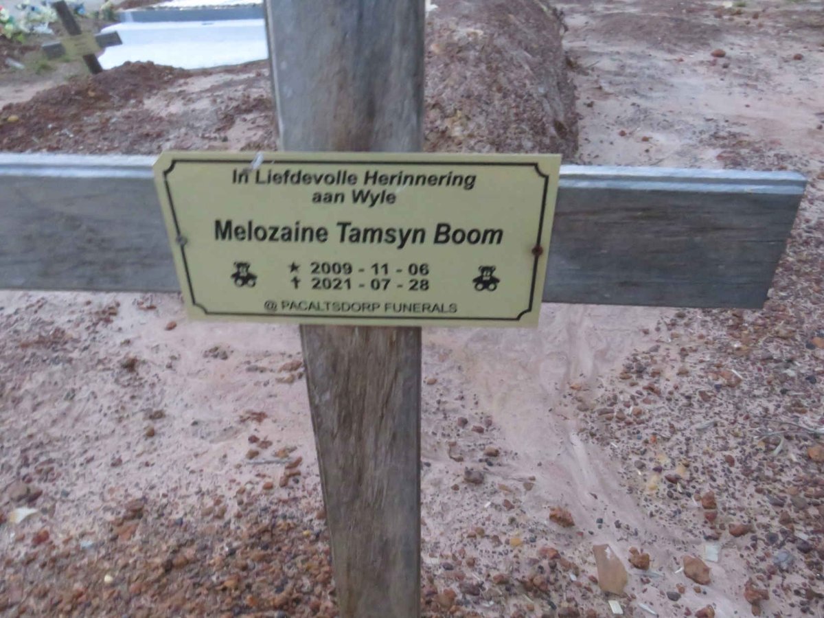 BOOM Melozaine Tamsyn 2009-2021