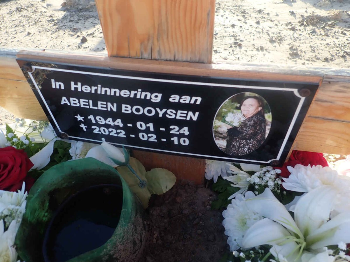 BOOYSEN Abelen 1944-2022