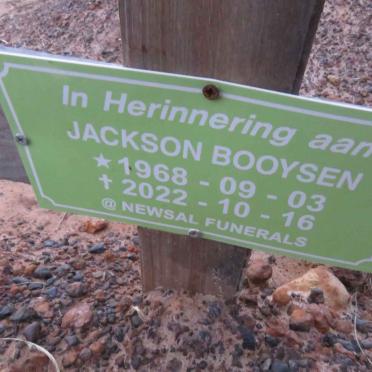BOOYSEN Jackson 1968-2022