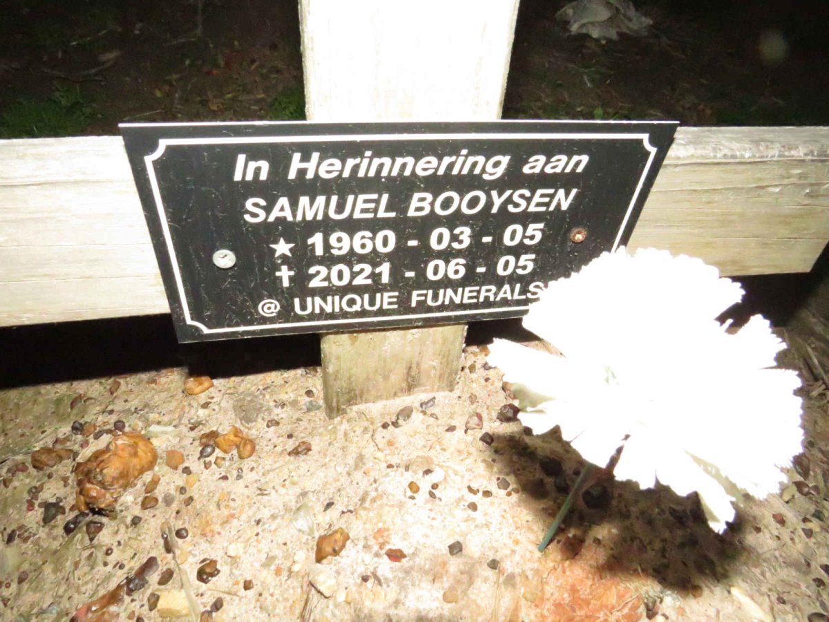 BOOYSEN Samuel 1960-2021