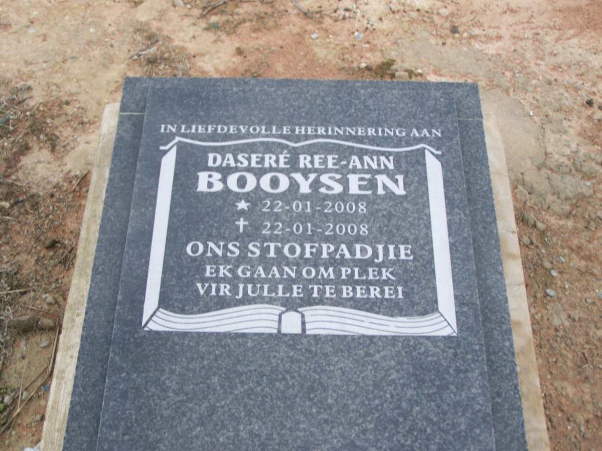 BOOYSEN Dasere Ree-Ann 2008-2008