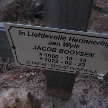 BOOYSEN Jacob 1960-2022