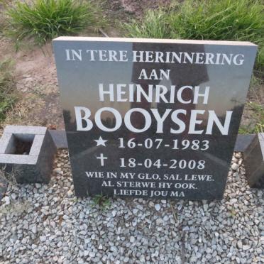 BOOYSEN Heinrich 1983-2008