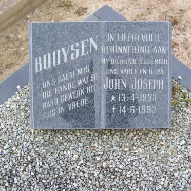 BOOYSEN John Joseph 1933-1993