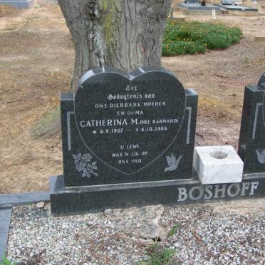 BOSHOFF Paul Johannes 1898-1973 & Catherina M. BARNARD 1907-1984 _1
