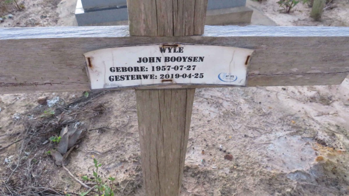 BOOYSEN John 1957-2019