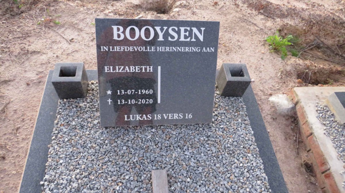 BOOYSEN Elizabeth 1960-2020