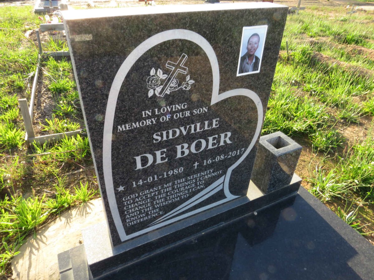 BOER Sidville, de 1980-2017