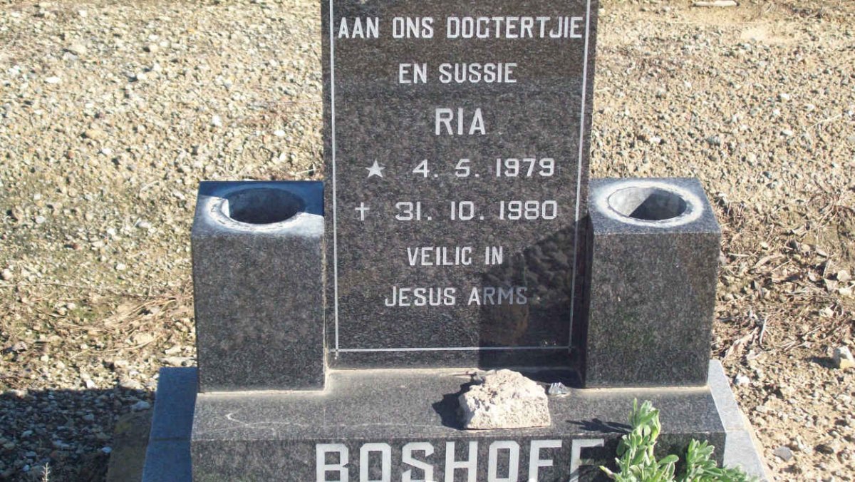 BOSHOFF Ria 1979-1980