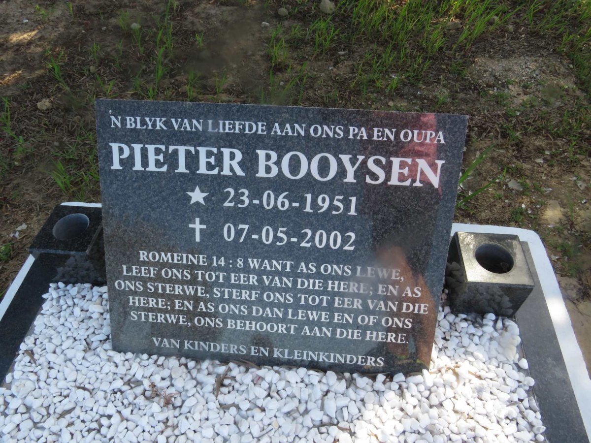 BOOYSEN Pieter 1951-2002
