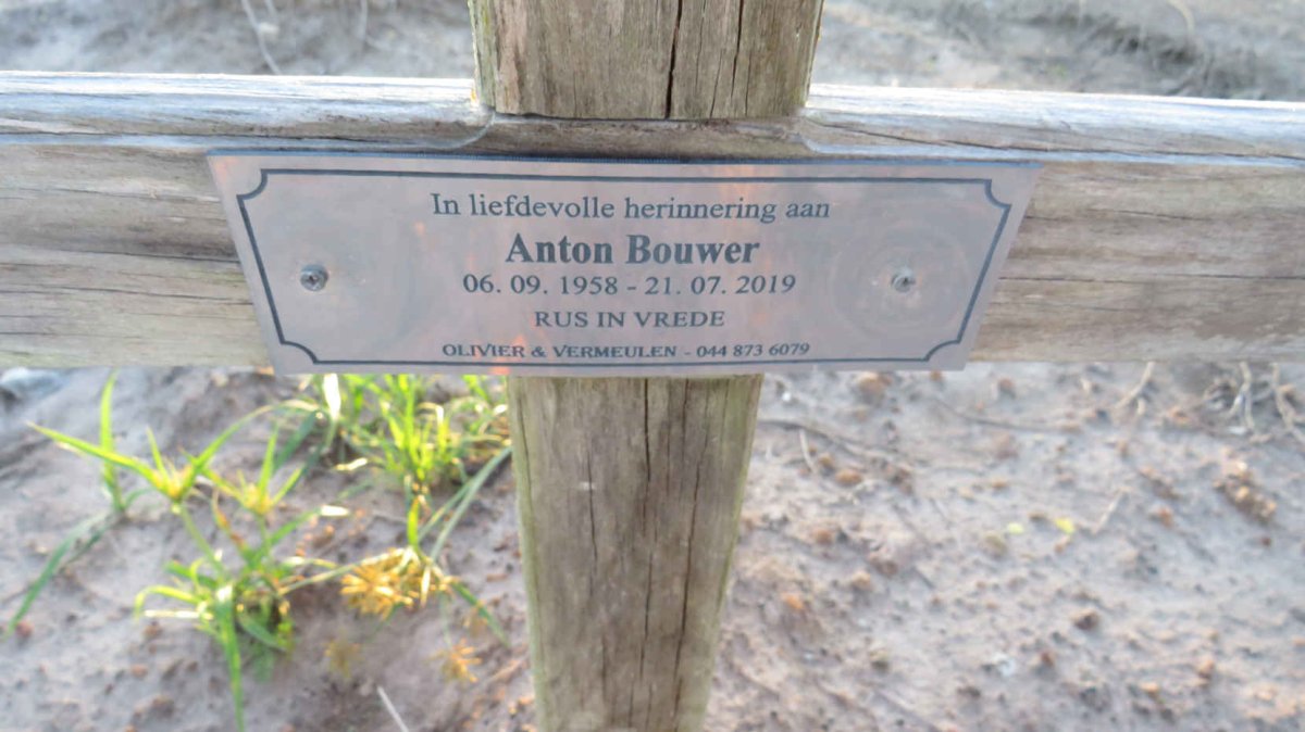 BOUWER Anton 1958-2019
