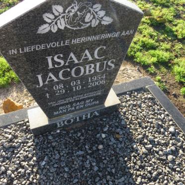 BOTHA Isaac Jacobus 1954-2006